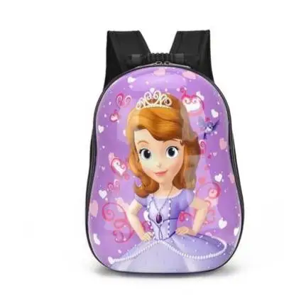 Disney детская школьная сумка с мультяшным автомобилем, принцесса, яичная скорлупа, рюкзак для детей дошкольного возраста, Студенческая сумка на плечо, рюкзак для путешествий