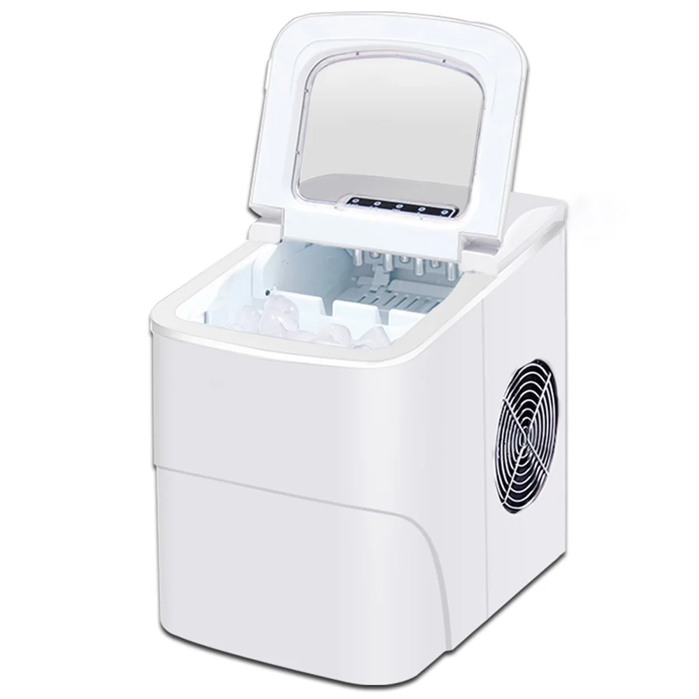 25kg/24h Automatic Mini Ice Maker Electric Small Cubes Making Machine Quick  Ice Making Machine For Milk Tea Shop home 220V 120W