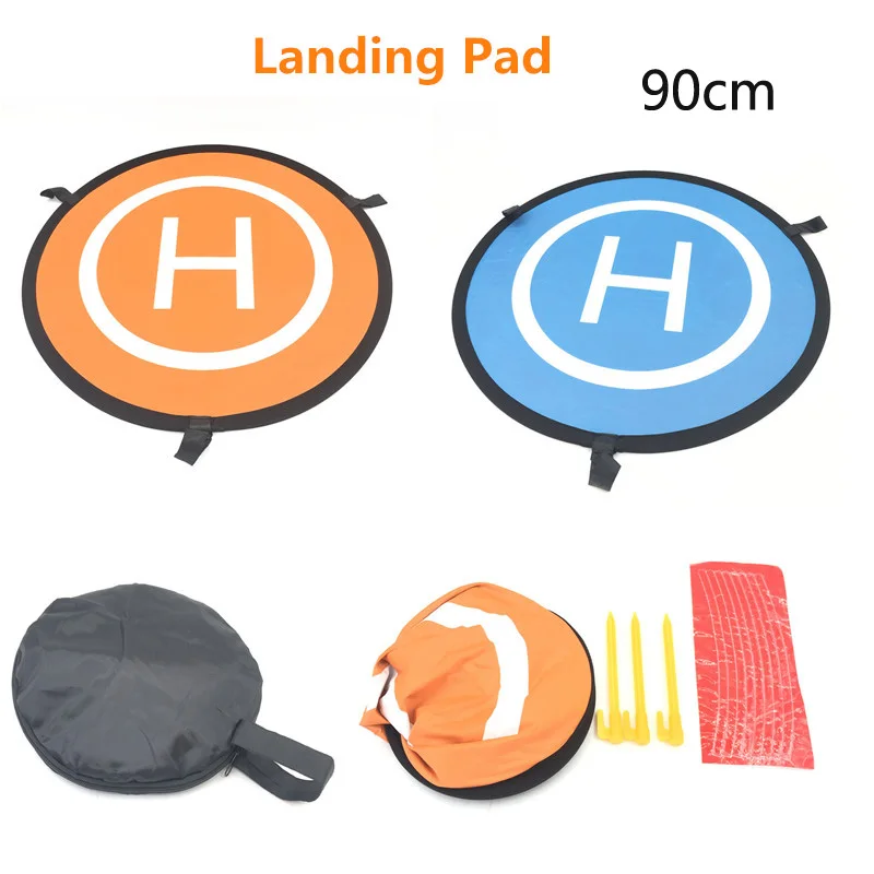 90cm Landing pad Для DJI Mavic pro Platinum Портативный складной для приземления Pad 55 см 75 см 110 см для DJI Mavic Air pro Phantom 4 pro Аксессуары для дрона - Цвет: 90cm Landing pad