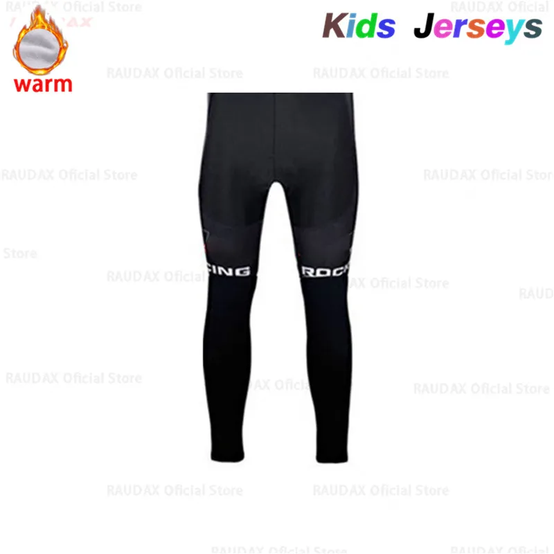 7 Rock Pro Team детская зимняя велосипедная одежда более теплая Ropa Ciclismo с длинным рукавом MTB велосипедная одежда комплект спортивной одежды для улицы - Цвет: 7