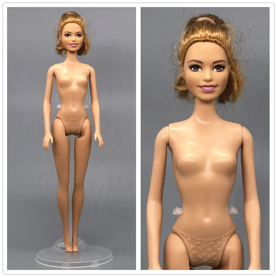 Оригинальная Обнаженная кукла/нормальная кожа и Коричневая кожа африканские куклы/DIY для кукла 1/6/игрушки для детей/Детские куклы - Цвет: original nude doll
