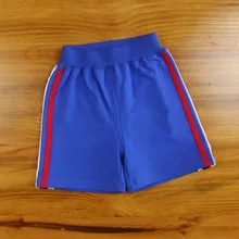 C 1910 Детские хлопковые летние шорты с петельным ворсом, новые стильные летние штаны с надписью для мужчин и женщин