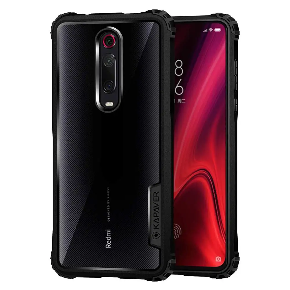 KAPAVER®Ударопрочный чехол из ТПУ для Xiaomi Redmi K20/Redmi K20 Pro MIL STD 810G (Доступен 15