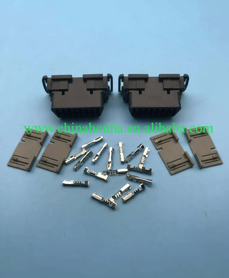 2 шт./лот 16pin obd2 разъем OBD2 OBD 2 16Pin FemaleConnector OBD Женский провода гнездовой разъем