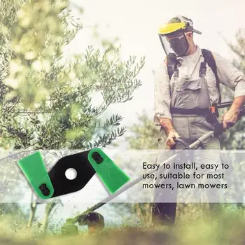 

Grass Trimmer Head Lawn Mower Brush Cutter Head With 2PCS Spare Blades Garden Tools Hedge Trimmer Rechargeable Hedge Trimmers