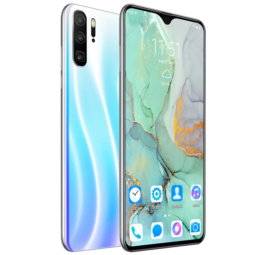 Оригинальные мобильные телефоны Android A5 Pro, 4 грамма+ 64 грома, 6,3 дюйма, капли воды, 720*1520, 13 МП, мобильные телефоны, разблокировка лица, смартфоны