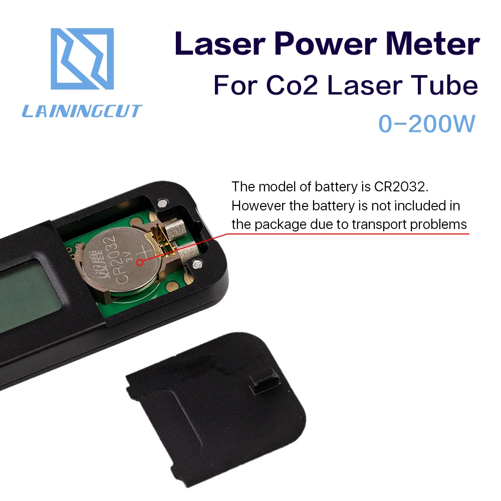 LSKCSH CO2 Laser Tube Power Meter Upgraded High Accuracy Handheld 0-200W HLP-200B For Co2 Laser Engraving and Cutting Machine