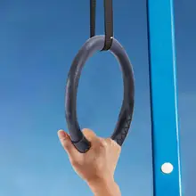 2 шт ручка Нескользящая с пеной подтягивания гимнастическое кольцо ABS обучение Легкая установка тренировки мышц Фитнес практичный