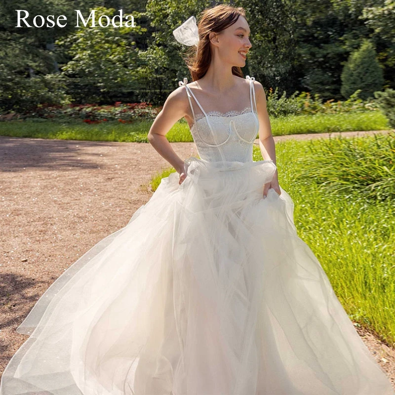 Verna Sin Tirante Novio Vestido Con Apertura Azul Royal Tallas Grandes main image 0