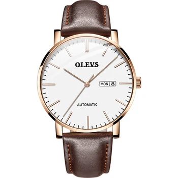 

Full Automatic Mechanical Watch Business Waterproof Thin Belt Men's Watch Men's Watch