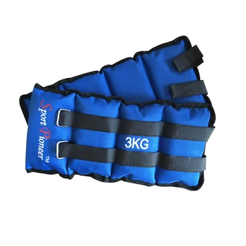 comprar Um Par De 3kg De Pesos De Tornozelo Ajustáveis, Areia, Moldes De Pesos, Para Academia, Exercício, Fitness, Corrida, Proteção