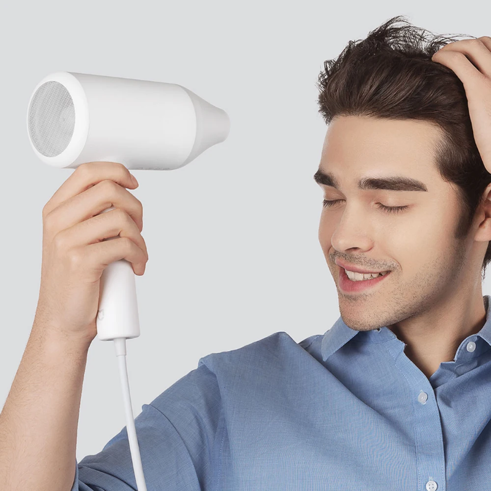 Xiaomi mijia 1800 Вт водяной ионный Электрический Фен профессиональный Быстросохнущий портативный фен для волос Домашний дорожный низкий уровень шума