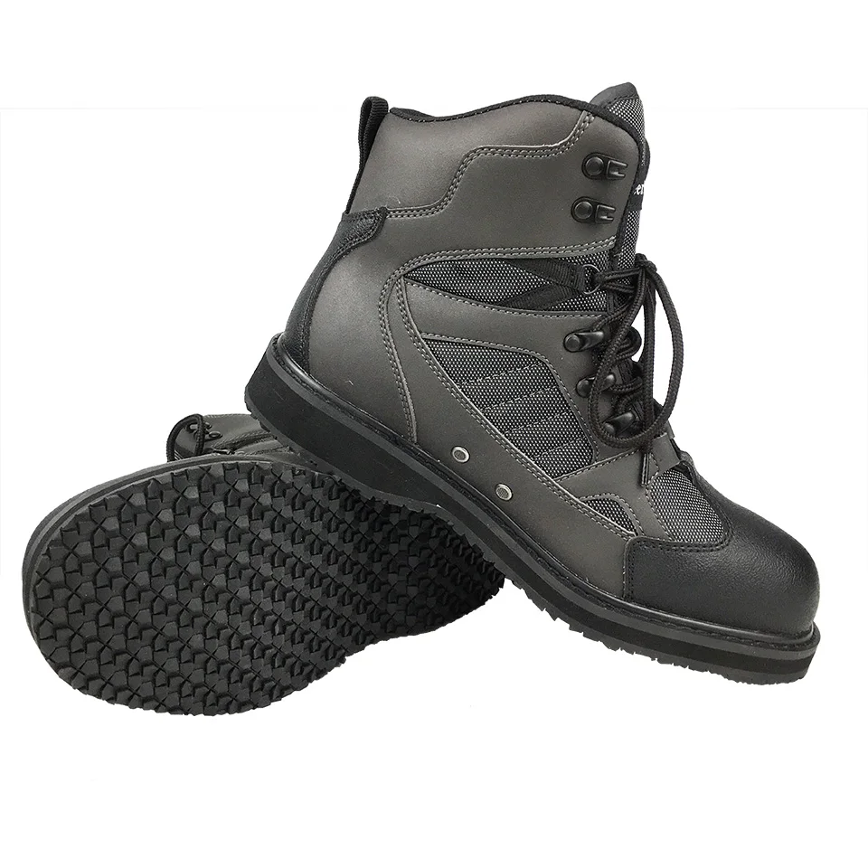 Fishing Wading Shoes Outdoor Fly Fishing Hunting Upstream Boots Felt or Rubber Sole Sea River Reef Rock Boots