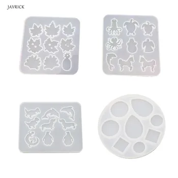 

Maple Leaf Gems Shape Molds Jewelry Making DIY Epoxy Resin Mould Silicone Mold