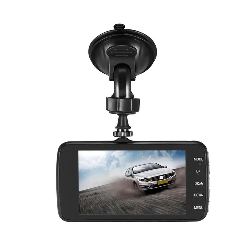 Автомобильный семейный 4,0 дюймовый ips экран FHD 1080P Автомобильный видеорегистратор с камерой заднего вида Автомобильный регистратор