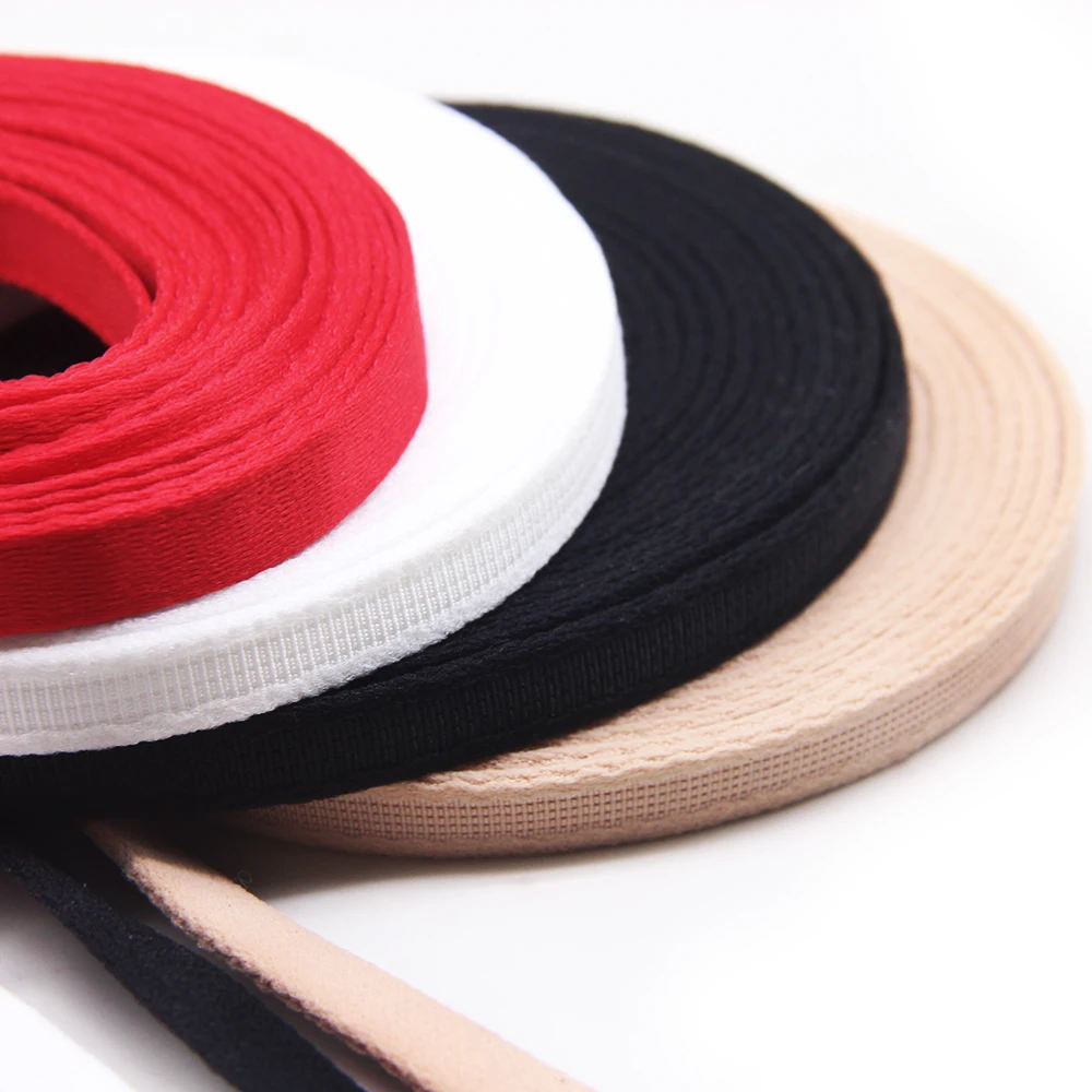 5yds/lot wide 10mm Underwire Repacement Bar Cover Band Ribbon Underwear Ring Binding Fabric Band DIY Supplies Accessory