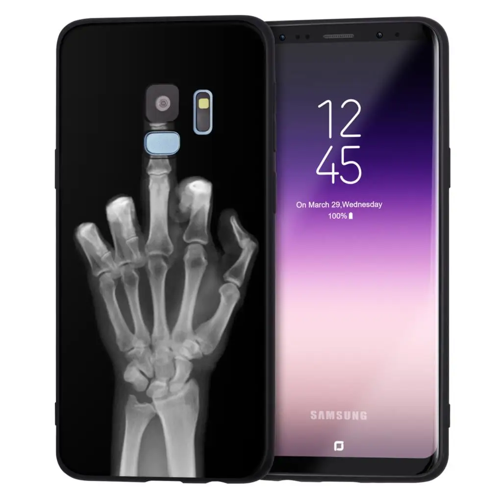 Черный матовый чехол для samsung Galaxy J7 J3 J5 A5 J4 J6 A6 плюс A7 S8 S9 S10 плюс S10e чехол силиконовый чехол-накладка из мягкого ТПУ