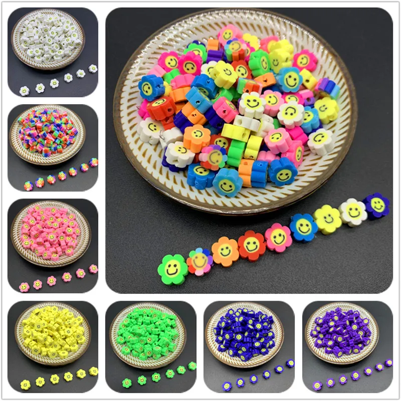 Smile Face Smile Shell Spacers Jewellery Making Spacer Beads 2pcs Natural Shell Smile Beads 10mm Beads with Hole Diy