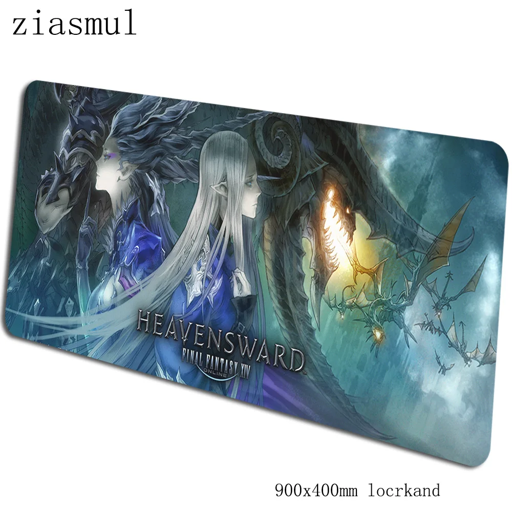 Final Fantasy Xiv Padmouse 900x400x3mm Gaming Mousepad Game Xl Mouse Pad  Gamer Computer Desk Kawaii Mat Notbook Mousemat Pc - Mouse Pads - AliExpress