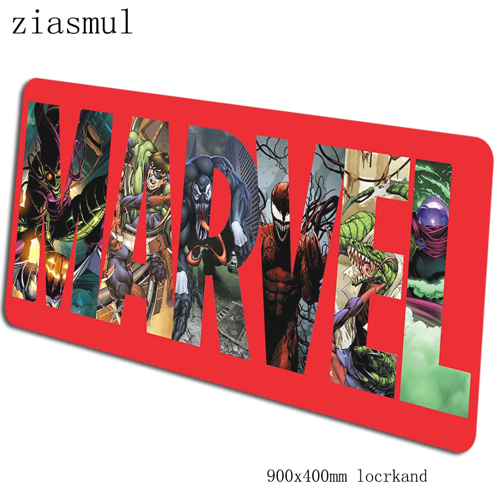 Коврик для мыши с логотипом комиксов Marvel, 90x40 см, коврики для мыши, 3d игровой коврик для мыши, геймер, модные персонализированные коврики для мыши, клавиатура, ПК, коврик - Цвет: pattern 8