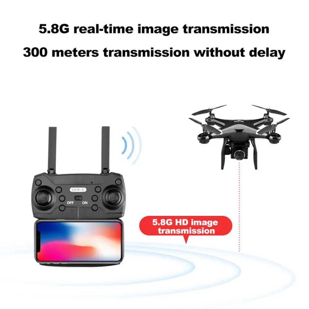 Складной двойной gps Дрон 1080 HD воздушная камера 5G профессиональный пульт дистанционного управления Самолет интеллектуальное позиционирование возврат