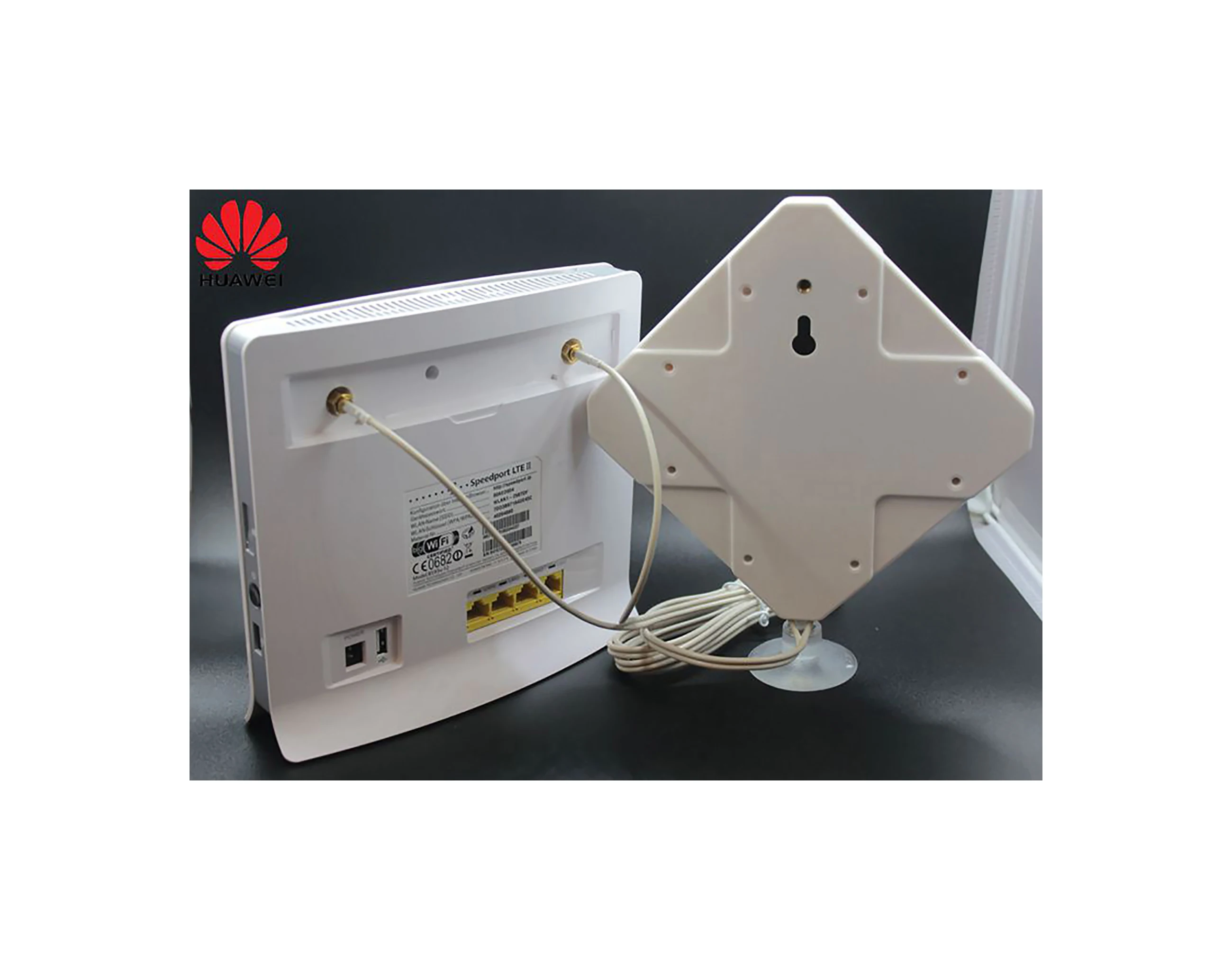 Разблокированный huawei B593 B593s-12 Plus антенна 4G LTE 150 Мбит/с CPE маршрутизатор с sim-картой слот 4G LTE WiFi маршрутизатор с 4 Lan портом PKB310