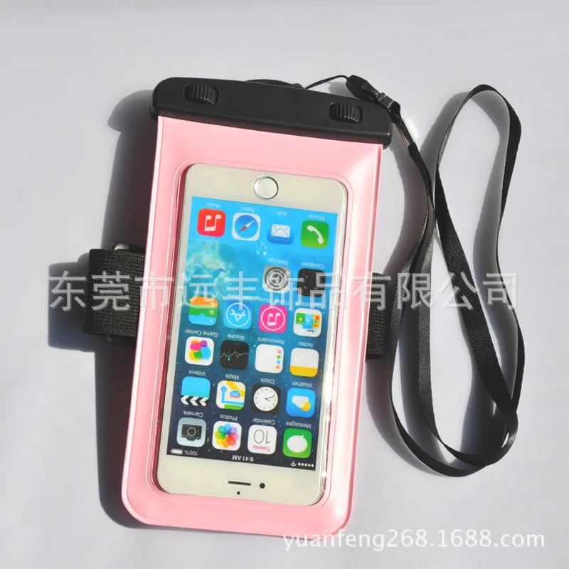 Производители в настоящее время доступны Amazon iPhone 7/8/X Arm Band плавательный водонепроницаемый ПВХ чехол для мобильного телефона дрейфующий мобильный телефон B