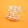 50Pcs Adult Lucky Cat Masks 6 Mixed Disposable Masks Three-layer Protective Mouth Mask Dust-proof Breathable Non-woven Masks 6