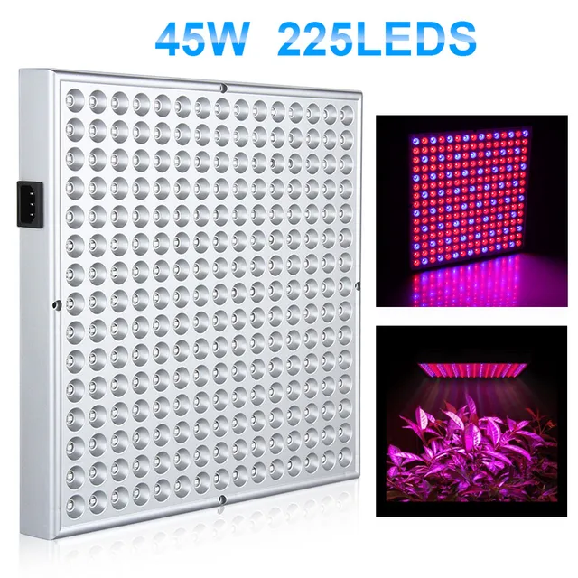 Excelvan 45w 225 Hanging Led Hydroponic Plant Grow Light For Plant Flower Vegetable Greenhouse Garden - Growing Lamps - AliExpress