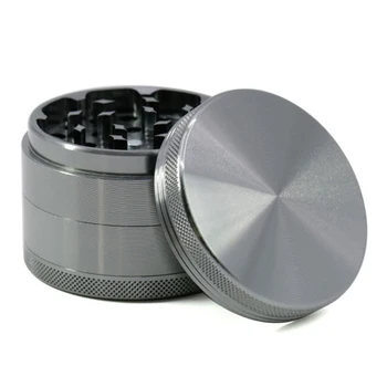 

Herb/Spice Grinder Matte Aluminum Alloy Grinder Sector Tooth Tobacco Grinder Four-Layer Smoke Grinder 6M
