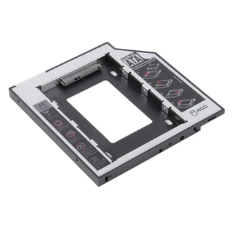 

Universal Sata 2Nd Hdd Ssd Hard Drive Caddy 9.5Mm For Cd/Dvd-Rom Optical Bay For Hdd Sataii Sdd Hard Disk Bracket