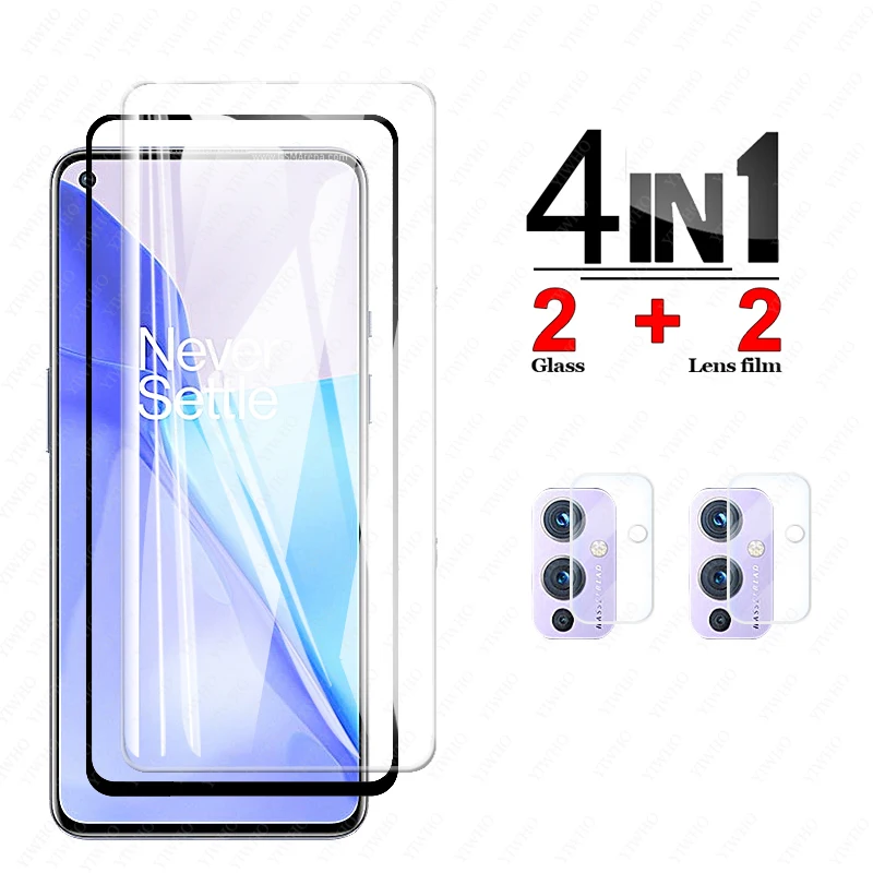 Vetro Per Oneplus 9 9R Vetro Temperato Per Oneplus 1 + 9 R Pellicola Protettiva Per Schermo Per Oneplus Nord N10 N100 8T Pro Plus
