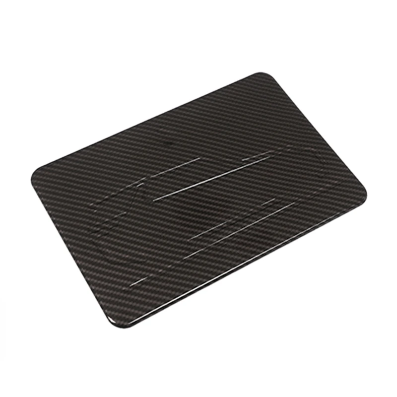 

1 Pcs Central Armrest Rear Storage Panel for Land Rover Discovery 5 LR5 L462 2017-18 Carbon Fiber Car Accessory