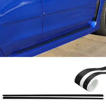 

3D Carbon Fiber Color Side Skirt Overlays Decals Fit For Subaru WRX/ STI 2015 2016 2017 2018 Side Sticker For Fender Vinyl Decal
