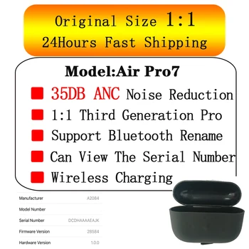 

35 dB ANC Original TWS Earphone with Text and Logo Active Noise Cancelling Bluetooth Headphones 1562a Wireless Earbuds Earphones