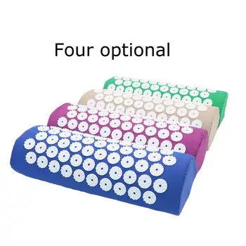 

Massager Cushion Acupuncture Sets Relieve Stress Back Pain Acupressure Mat/Pillow Massage ABS Spike Yoga Cushion