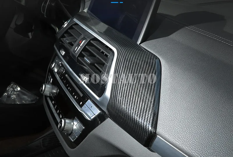 1 шт. центральная консоль из углеродного волокна для BMW X3 G01 X4 G02 2018 2020|Лепнина