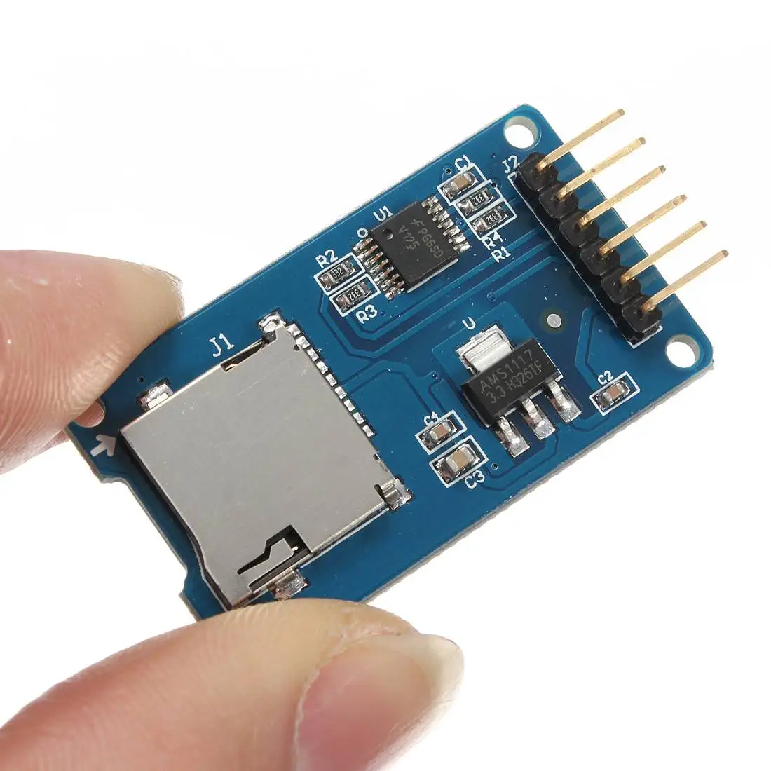 LEORY Micro-TF карта памяти щит модуль SPI Micro-карта памяти Адаптер для Arduino
