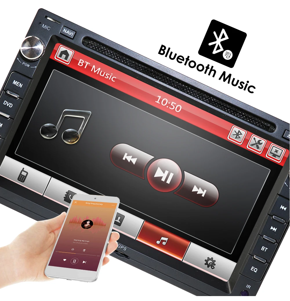 Cheap Car DVD Radio For Old V W Transporter T4/T5 Bora Passat Mk5 Golf Mk4 PoloJetta GPS Radio Stereo Car Multimedia RDS SWC DAB SD BT 7