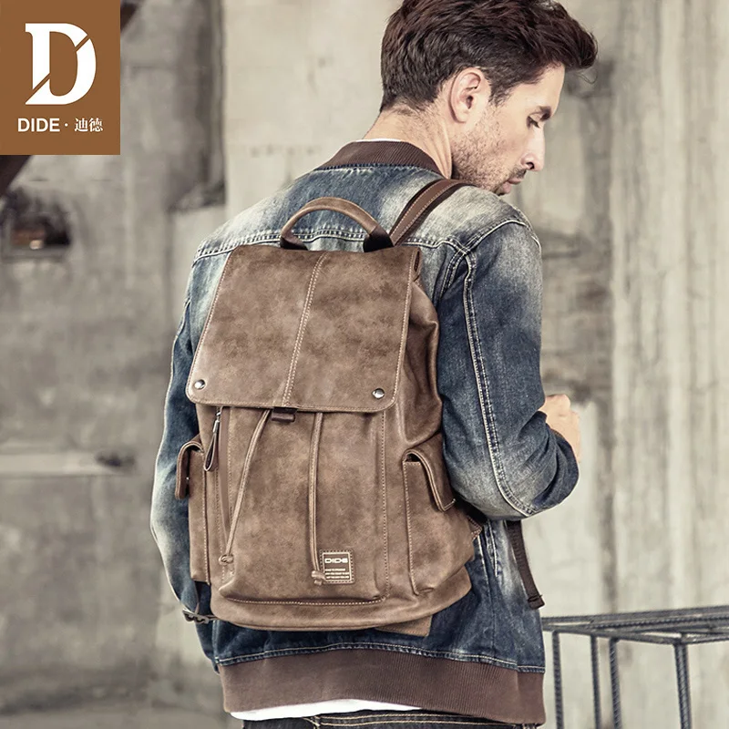  DIDE Anti theft Backpack Men Laptop Backpacks For Teenager women Male Preppy Style School Bag Cover