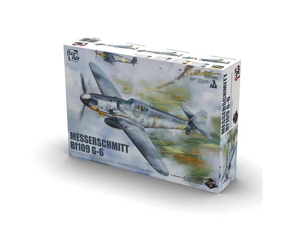 ボーダーモデル1/35メッサーシュミットBF109G6 限定品 BORDER MODEL 1:35 Messerschmitt Bf109 G-6 を作る［Part 4