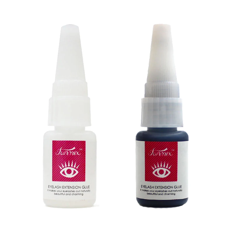 15 мл клей для ресниц прозрачный черный Быстросохнущий накладное Наращивание