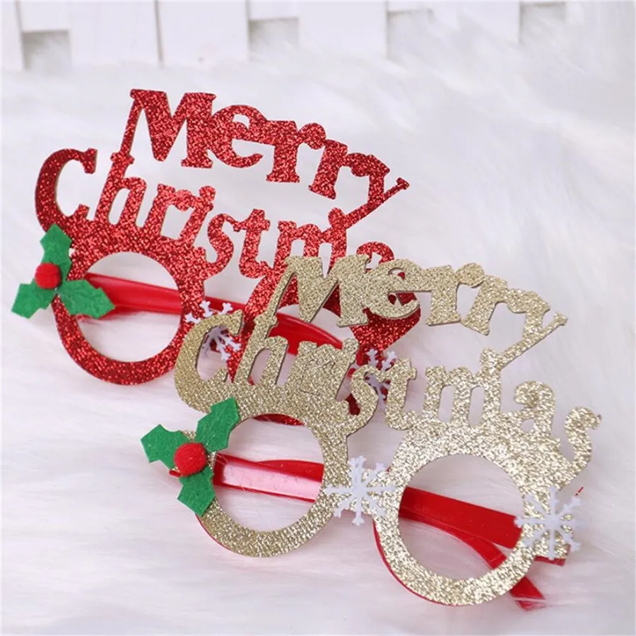 Christmas cartoon glasses decoration Christmas decoration adult children cartoon party glasses frame rich atmosphere 30A15 (24)