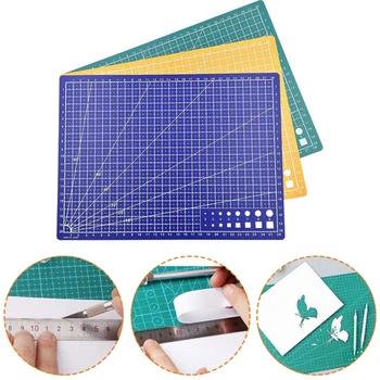 

1pc A5 Grid Line Self Healing Cutting Mat Craft Card Fabric Leather Paper Board