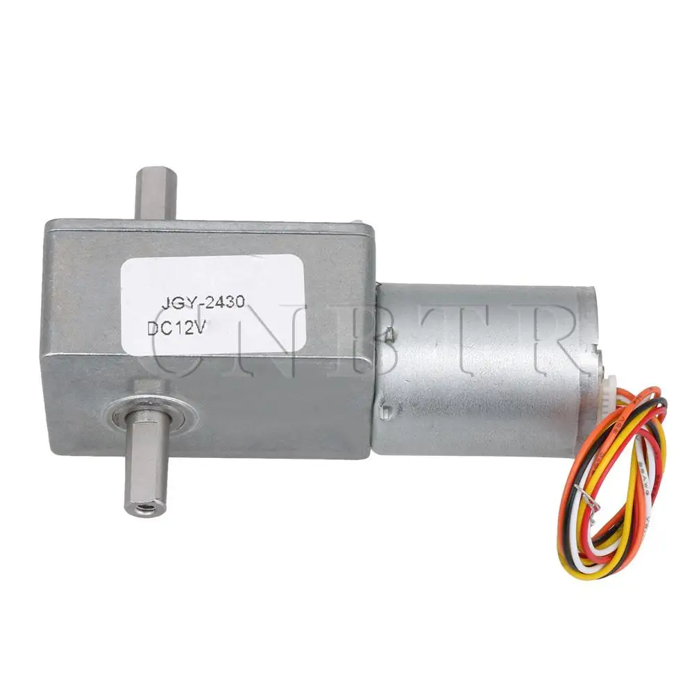 

CNBTR Metal High Torque Self-Lock Brushless DC Geared Motor JGY2430 12V 18RPM