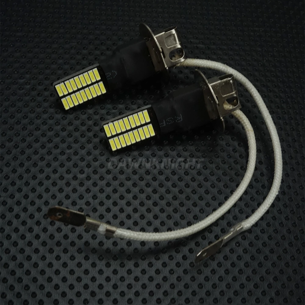 2 шт. светодиодные лампы H1 H3 4014 36SMD 6000K|Автомобильная противотуманная фара| |