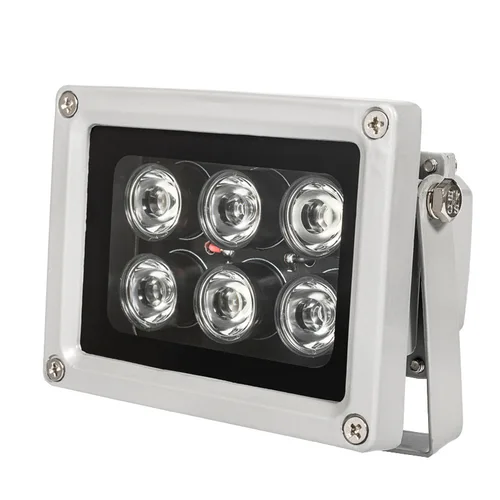 IR 거리 6 LED 조명, IR 적외선 조명, LED CCTV 카메라, 야간 투시 필 라이트, CCTV 보안 카메라용, 60m 3