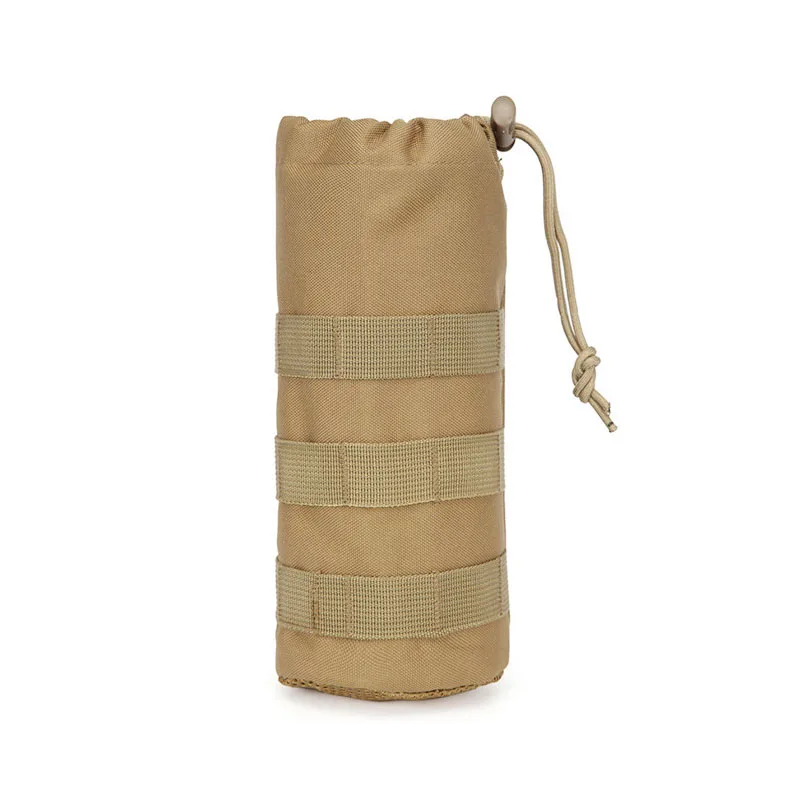 

Tactical Molle Water Bottle Pouch Outdoor Water Bag Sports Molle Drawstring Pouches Holder Waterproof Bag Carrier For Hiking