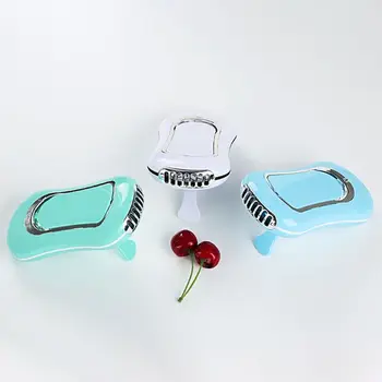 

Portable USB Mini Fan Air Cooler Eye Lash Mascara Dryer Quick Drying Makeup Device Tools with Foldable Mirror