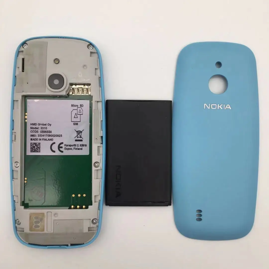 refurbished samsung Nokia 3310 4G (2018) Refurbished Original Mobile Phone Single Sim Card 2.4" 4G GSM Arrival Cellphone Original Unlocked 2018 iphone 7 refurbished